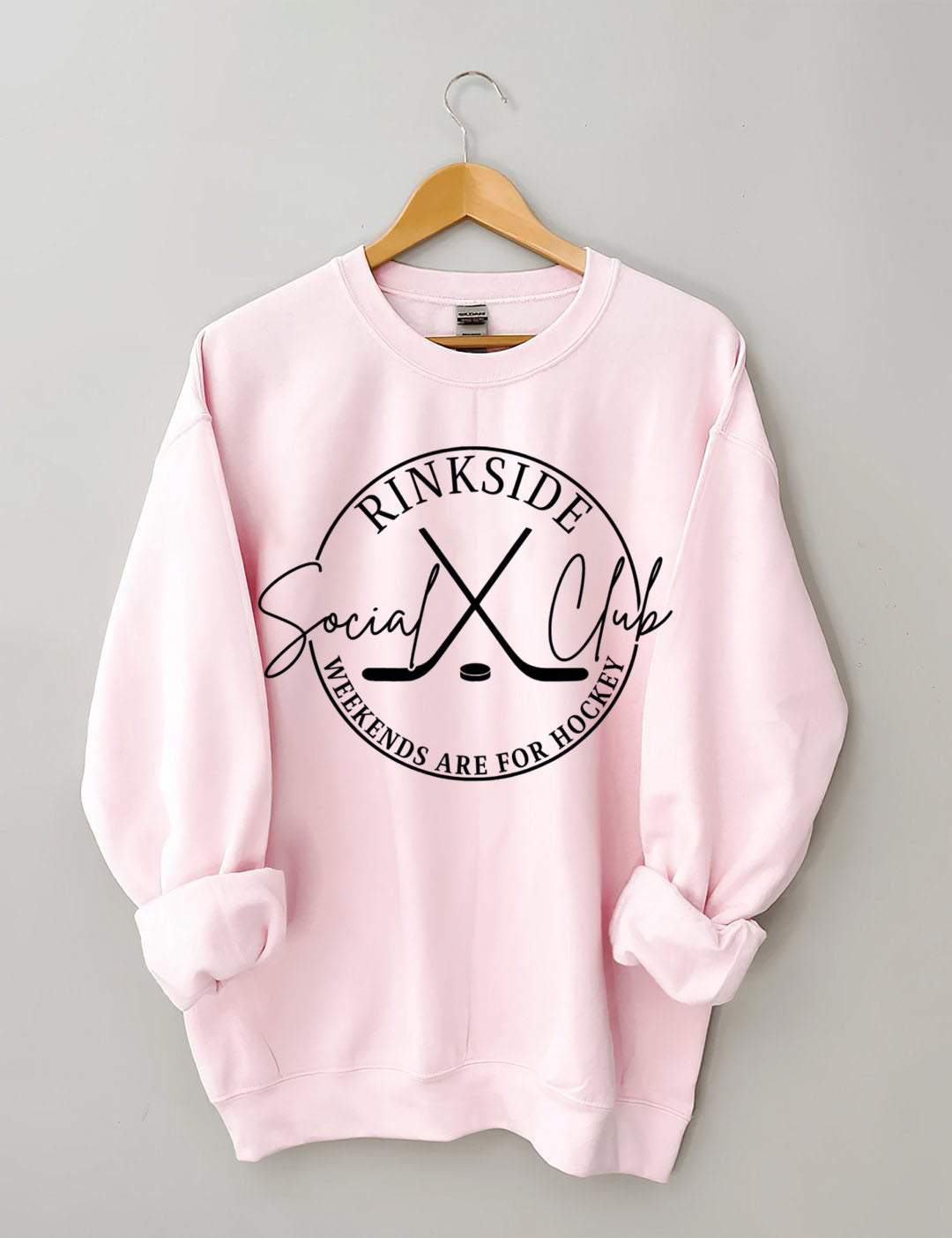 Rinkside Social Club Hockey Season Sweatshirt