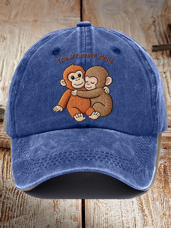 Women's Mental Health Printed Casual Hat
