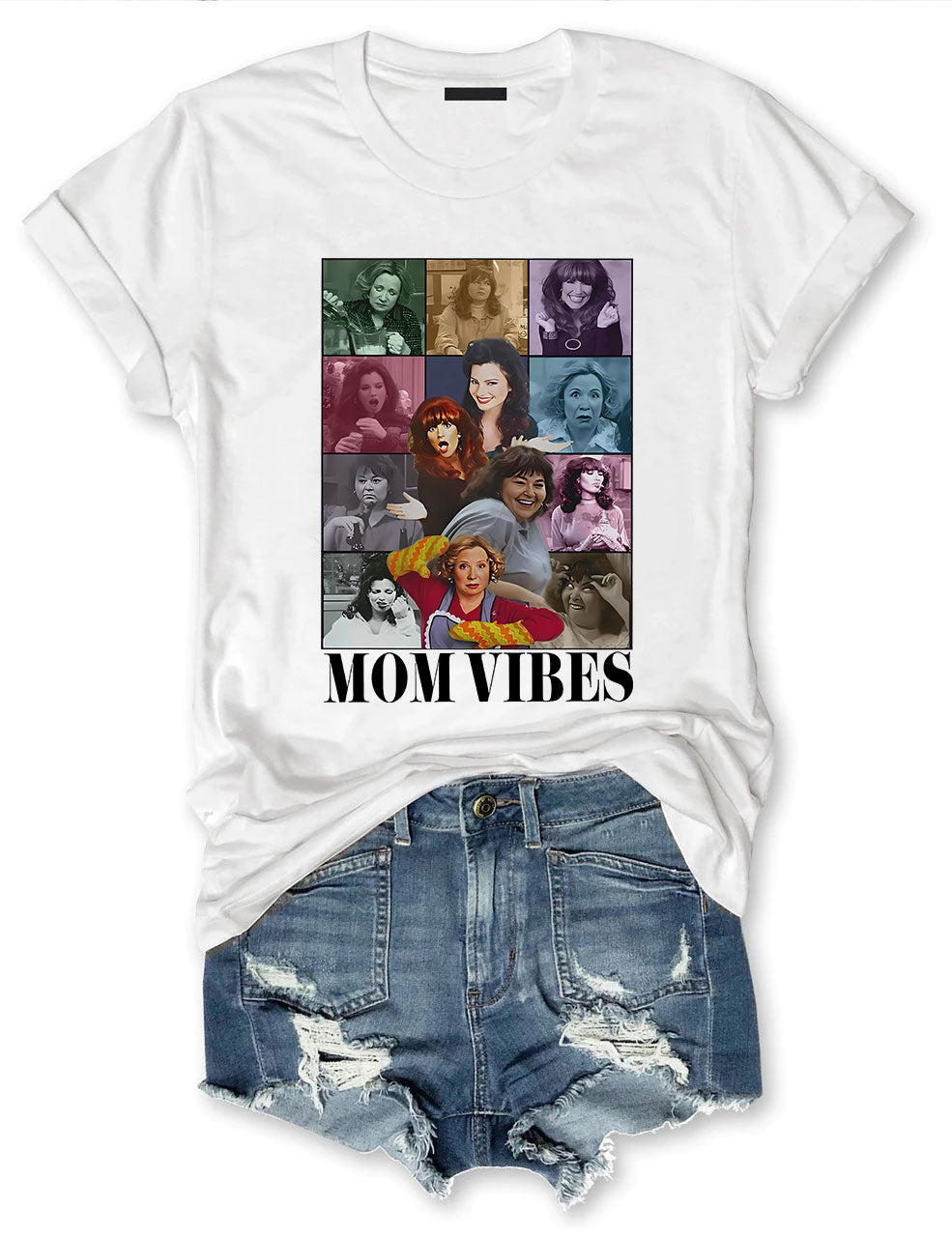 Retro 90's Mom Vibes T-shirt