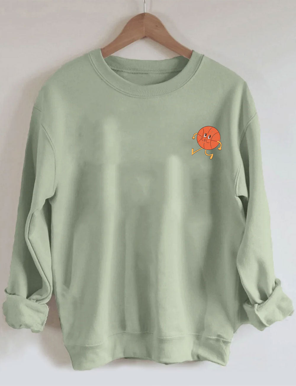 Retro Funny Basketball Sweatshirt