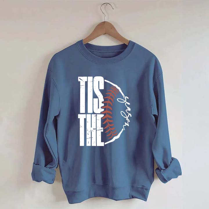 Tis The Season Baseball Softball Sweatshirt