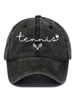 Women's Tennis  Print Baseball Cap