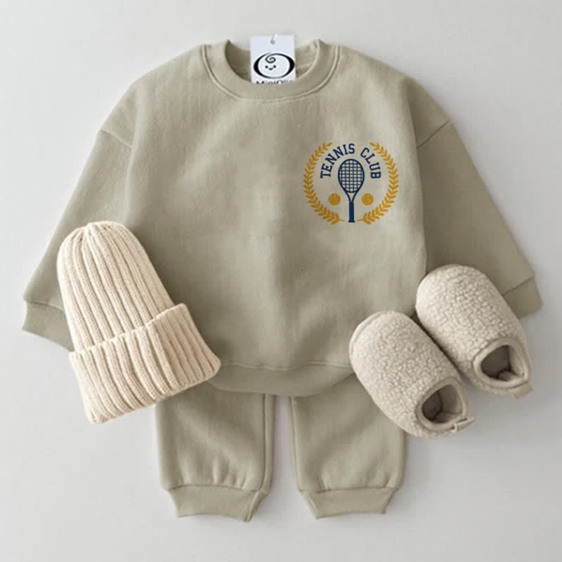 TENNIS CLUB Baby Sweatshirt 2-piece Set