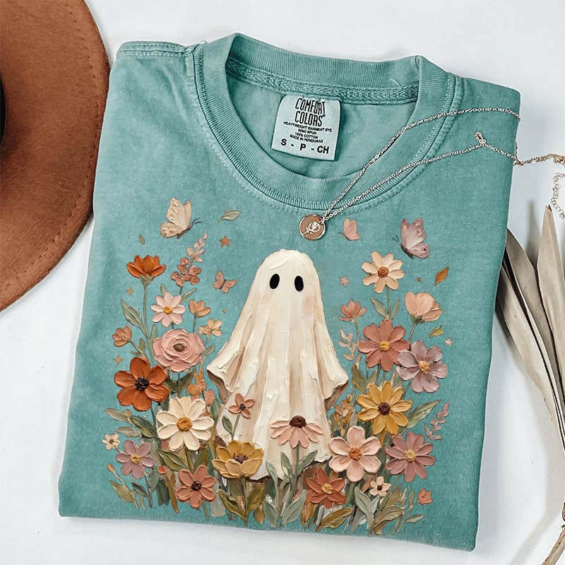 Vintage Ghost Fall Comfort Colors T-Shirt