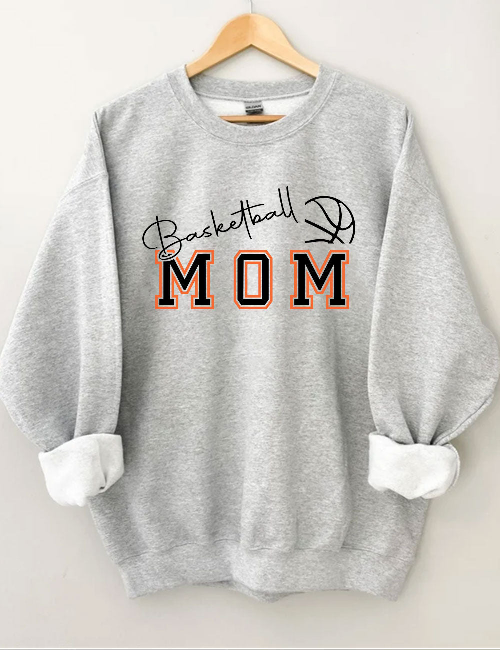 Custom Name Basketball Mom Sweatshirt