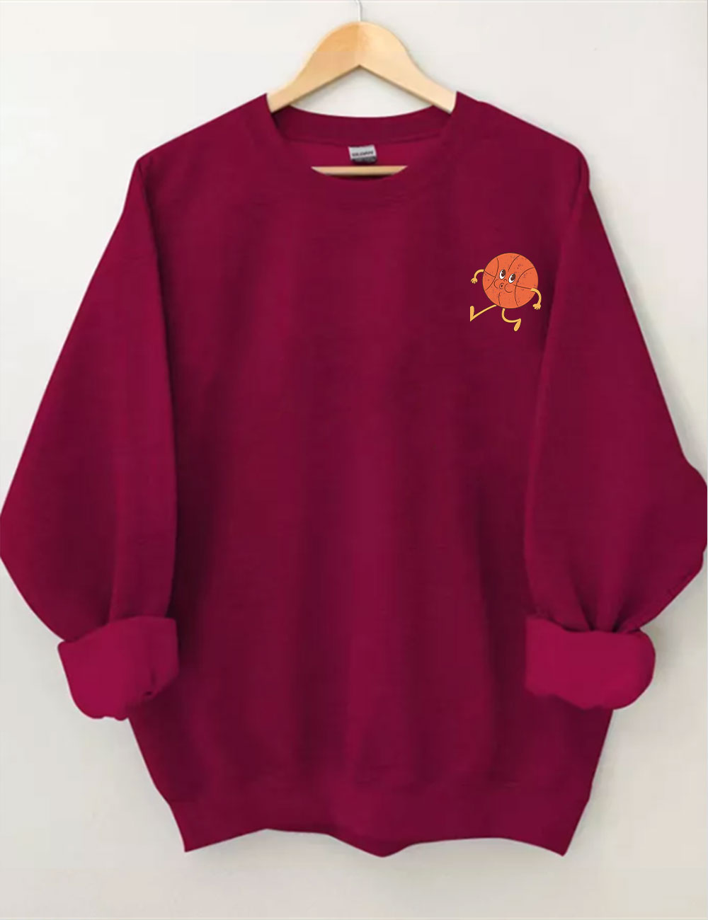 Retro Funny Basketball Sweatshirt