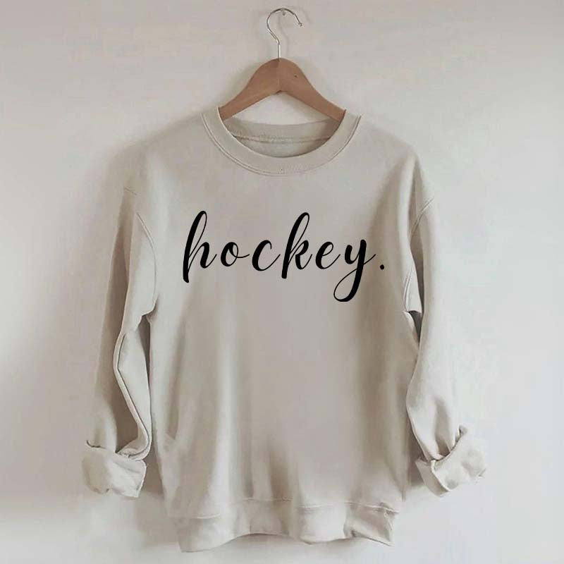 Minimalist Hockey Sweatshirt