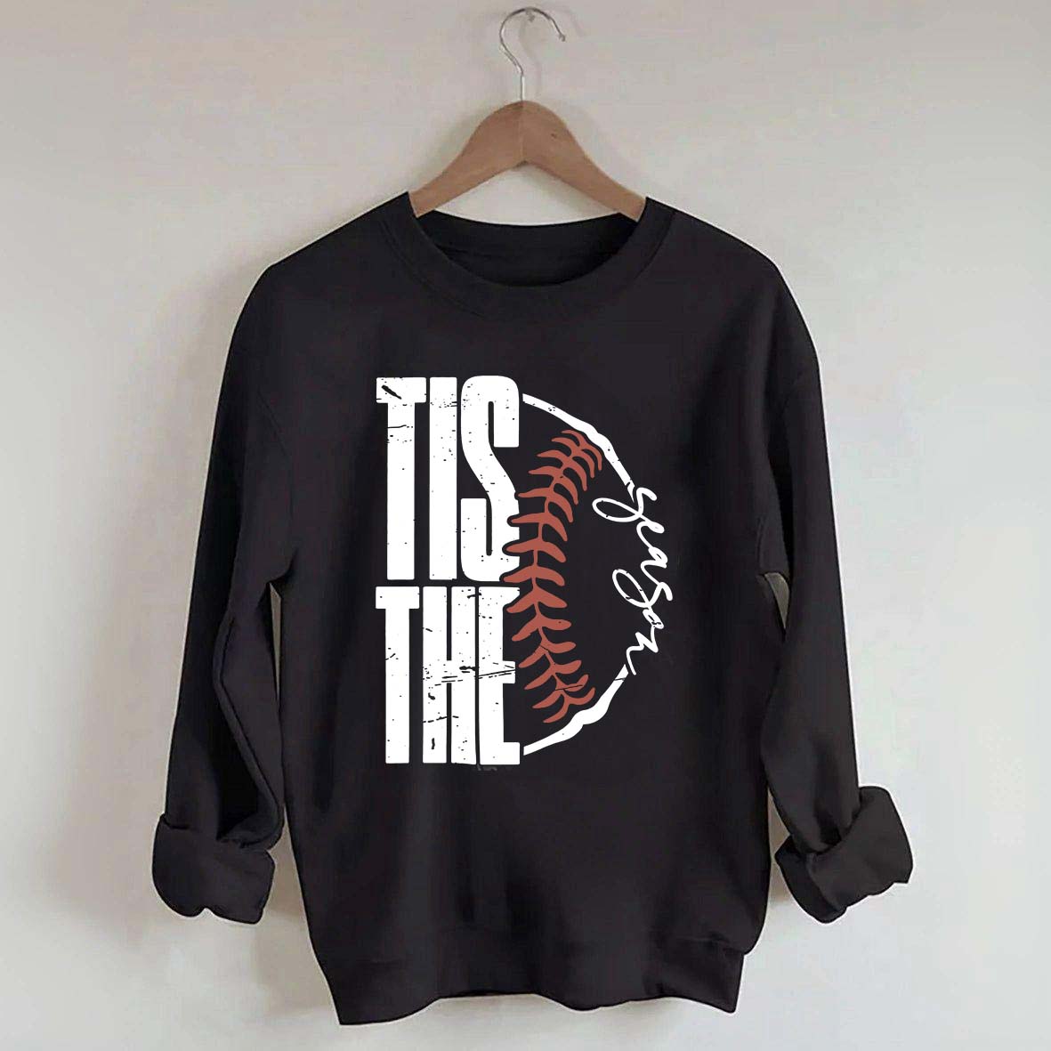 Tis The Season Baseball Softball Sweatshirt