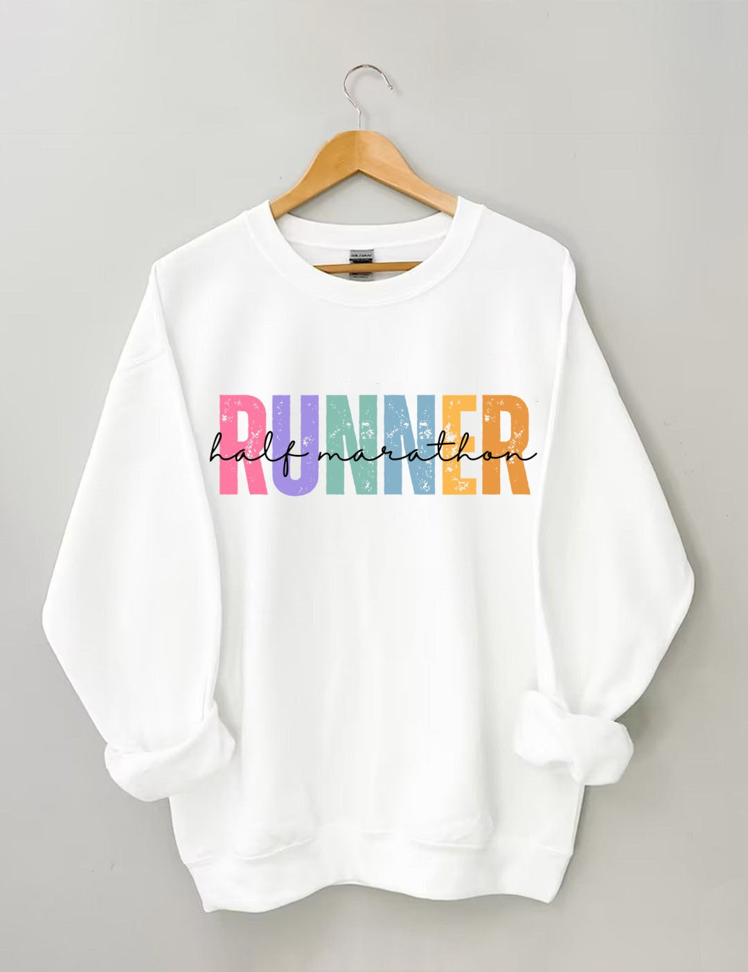 Half Marathon Runner Jumper Sweatshirt