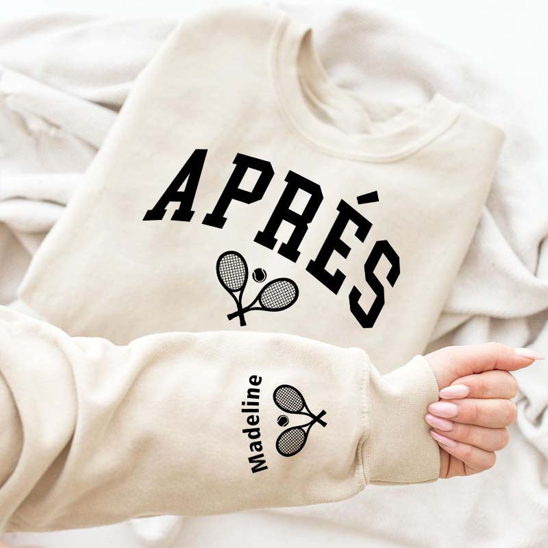Custom Name Tennis Sweatshirt