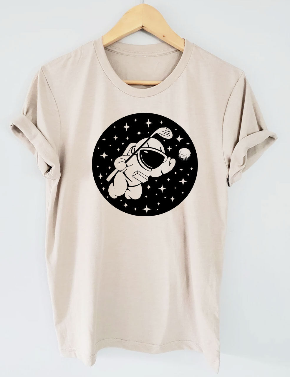 Golfing In Space T-shirt