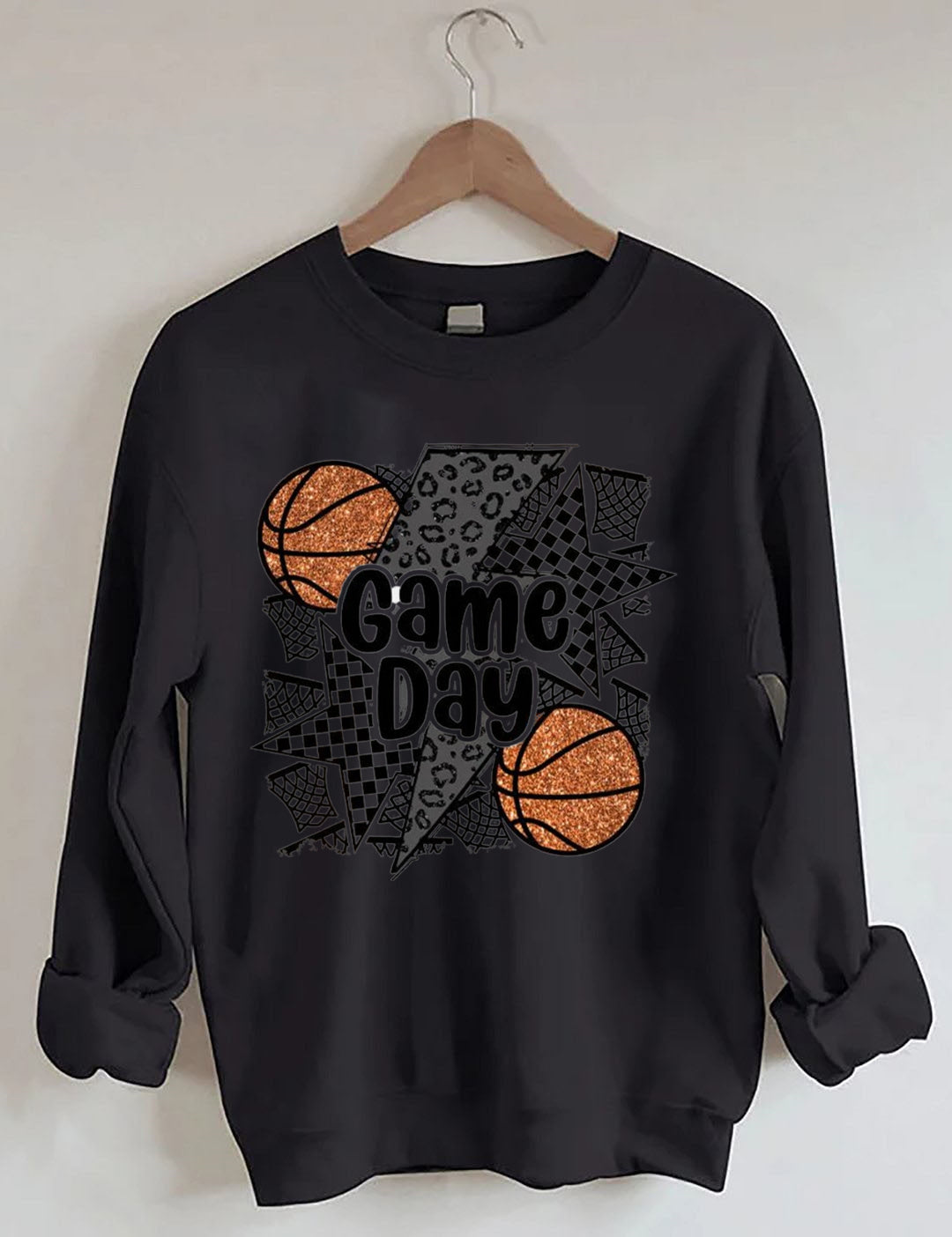 Basketball Game Day  Sweatshirt