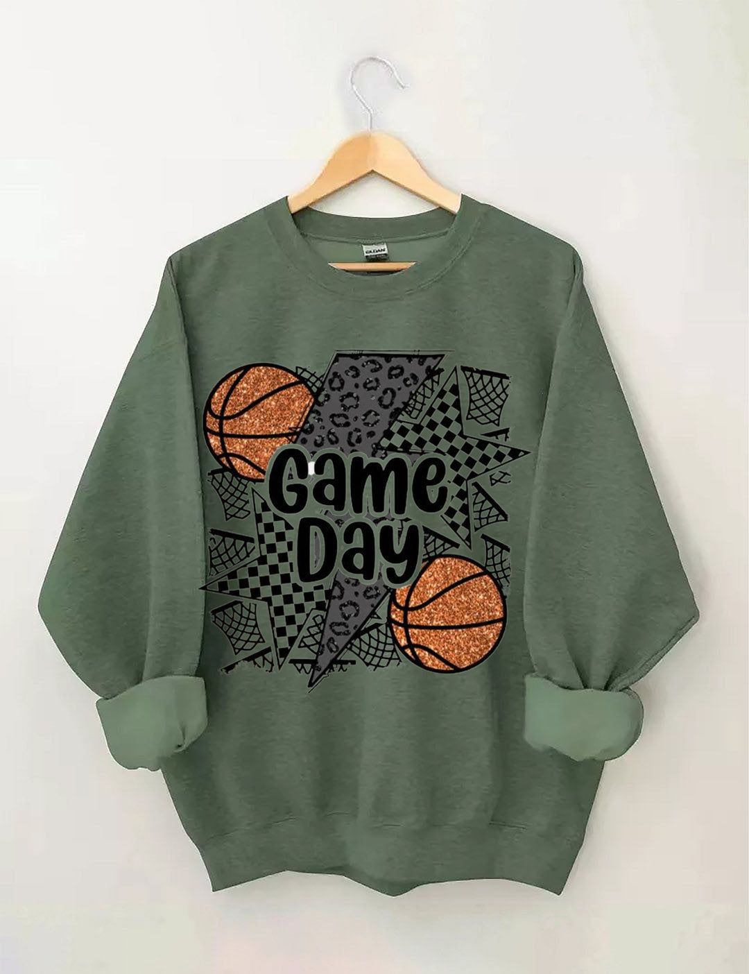 Basketball Game Day  Sweatshirt