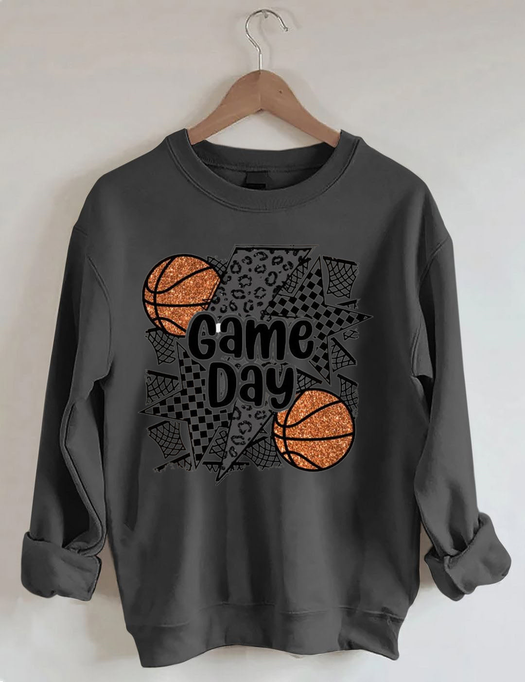 Basketball Game Day  Sweatshirt
