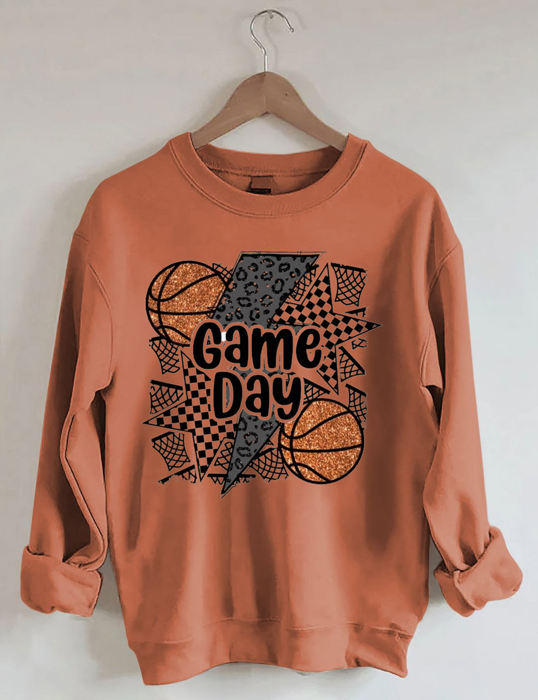 Basketball Game Day  Sweatshirt