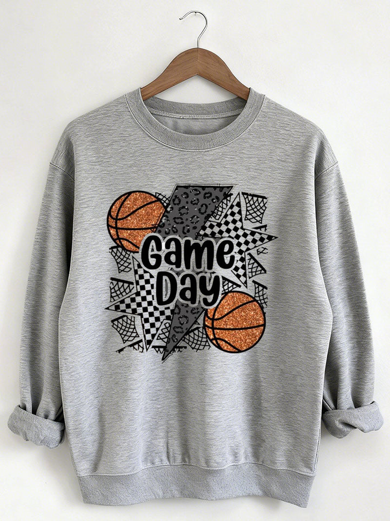 Basketball Game Day  Sweatshirt