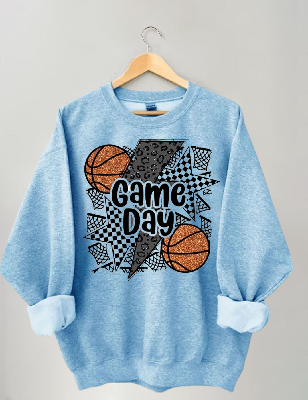 Basketball Game Day  Sweatshirt