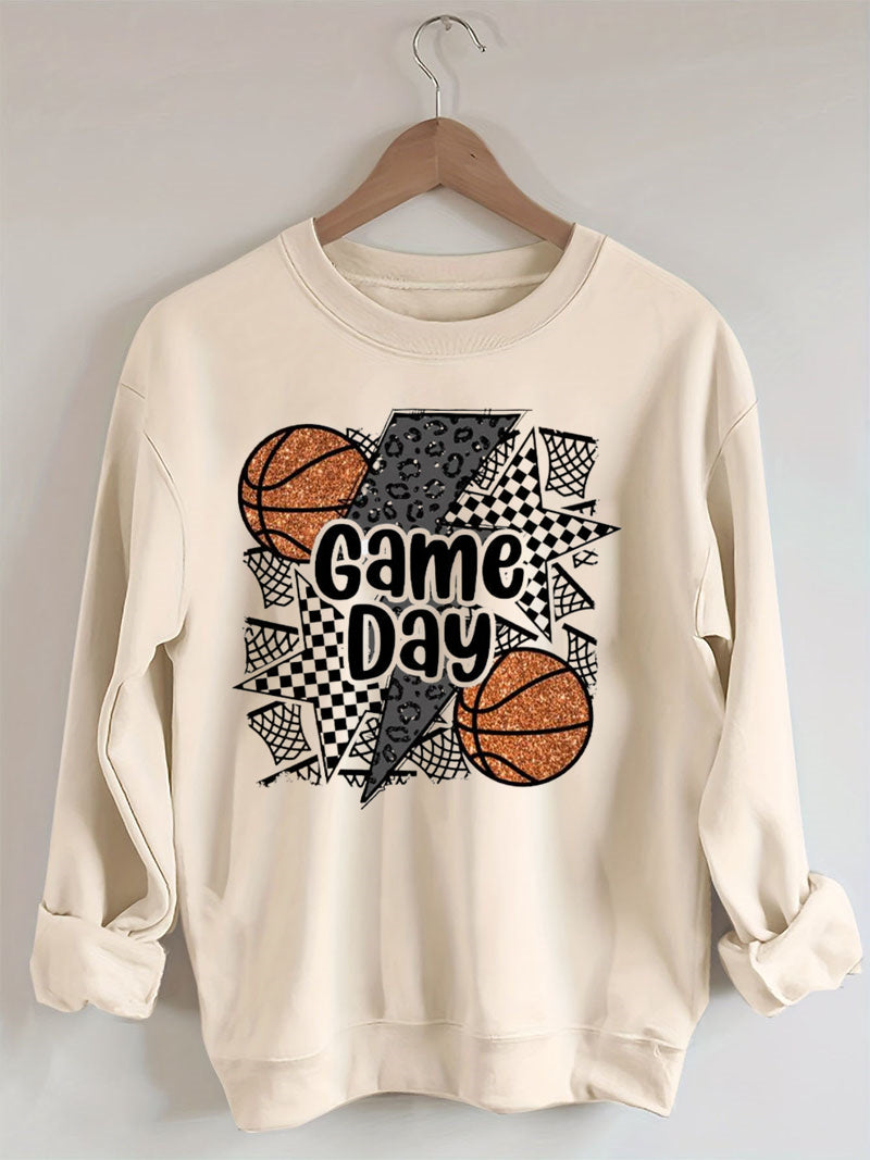 Basketball Game Day  Sweatshirt