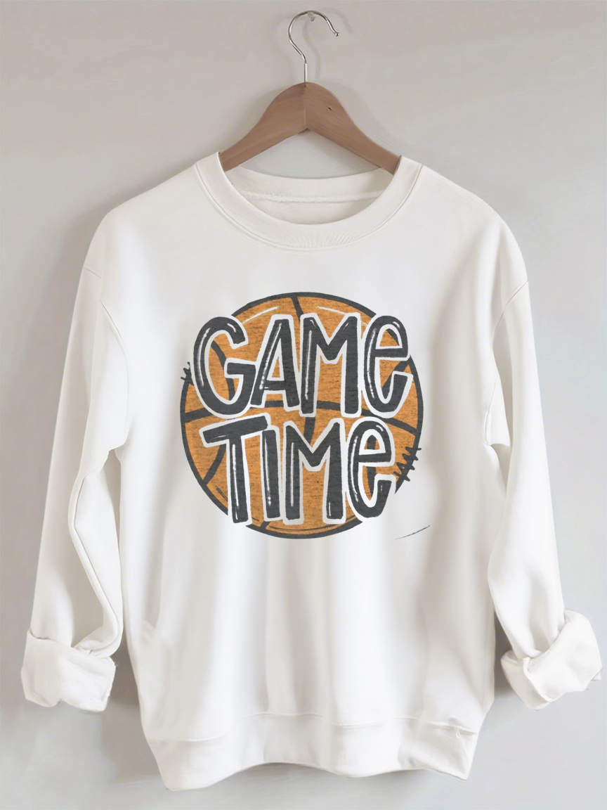 Game Time Basketball Mom Sweatshirt