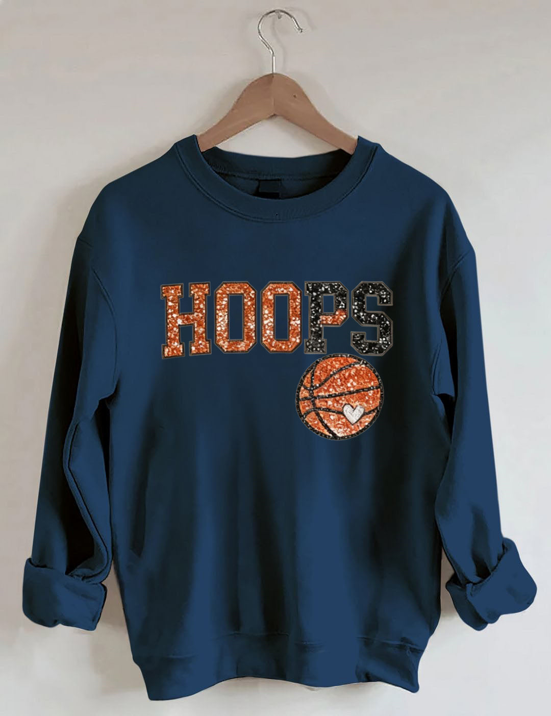 HOOPS, Basketball Sweatshirt