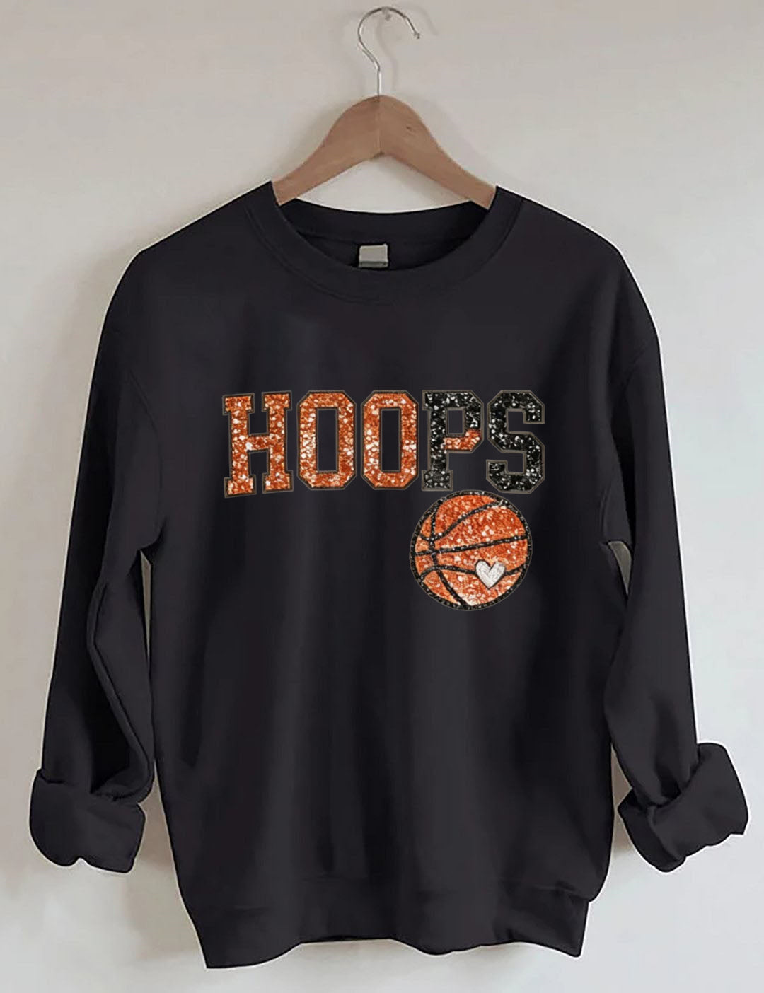 HOOPS, Basketball Sweatshirt