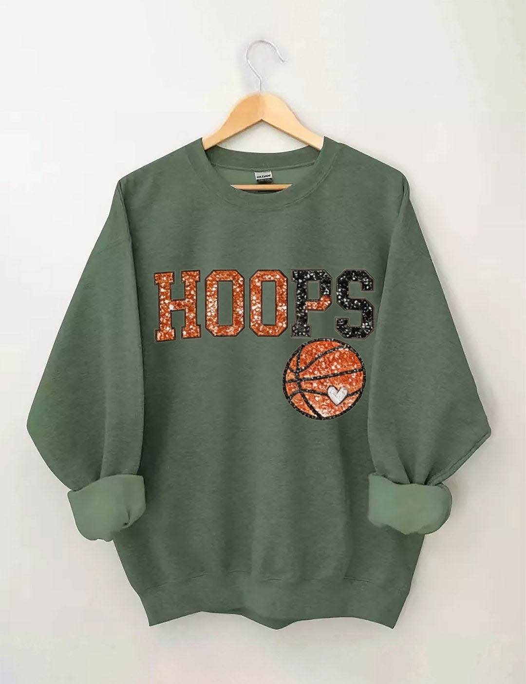 HOOPS, Basketball Sweatshirt