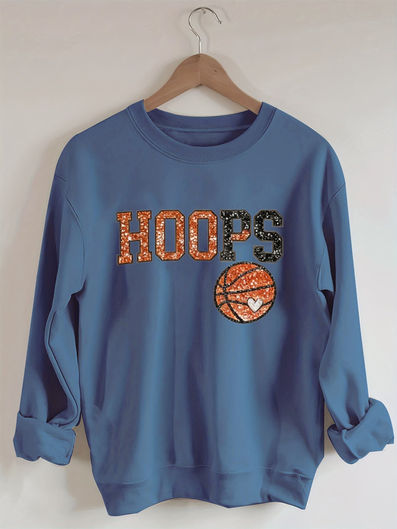 HOOPS, Basketball Sweatshirt