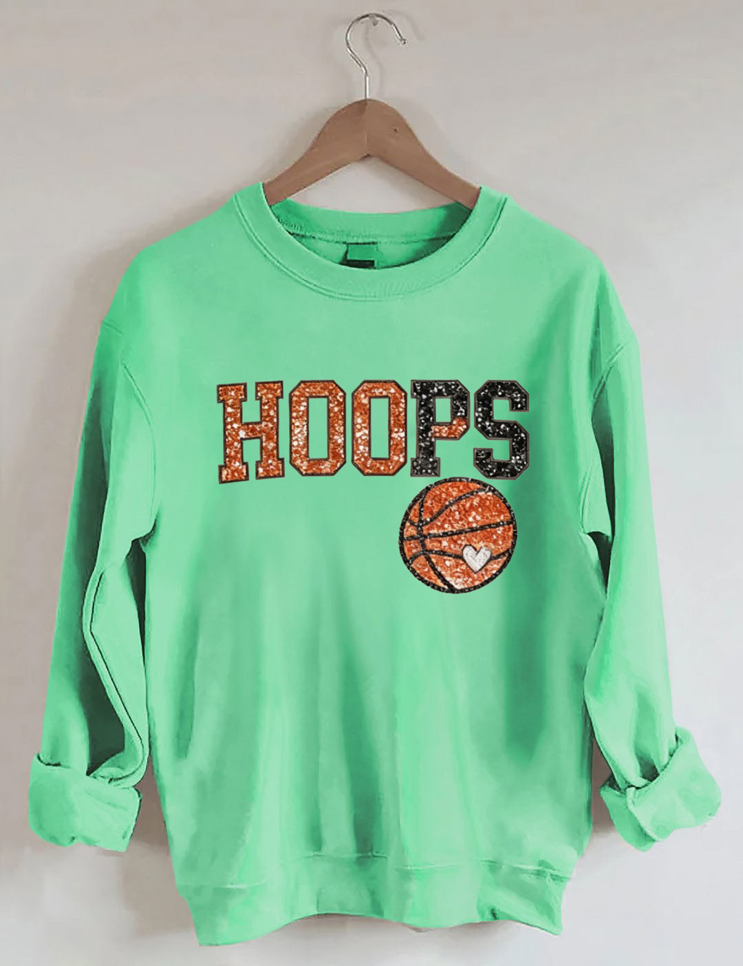 HOOPS, Basketball Sweatshirt