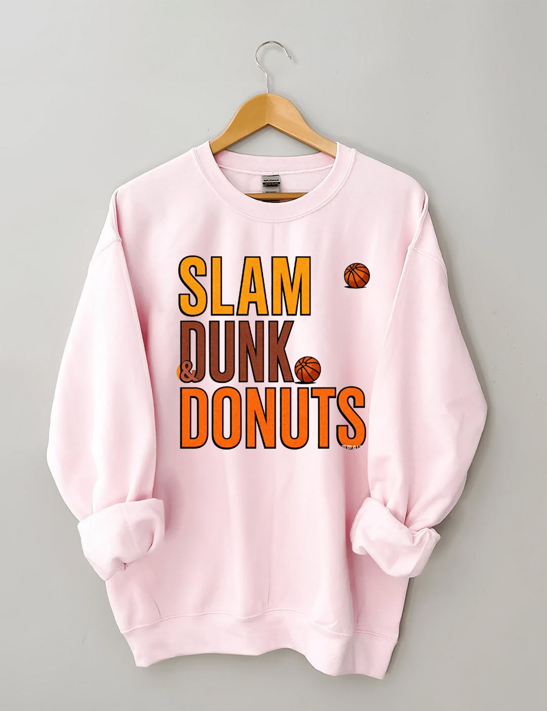 Slam Dunk Donuts Basketball Sweatshirt