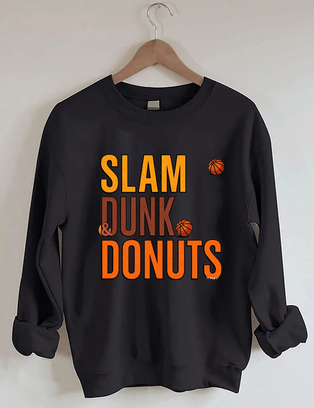 Slam Dunk Donuts Basketball Sweatshirt