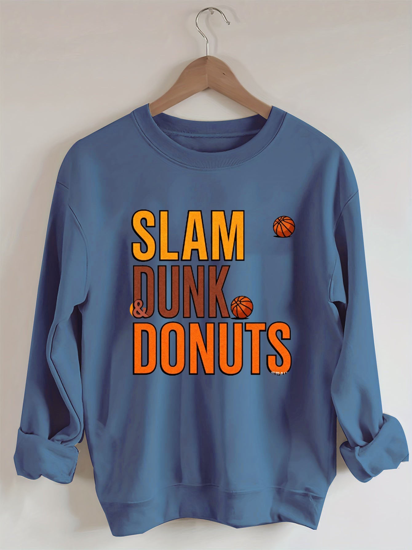 Slam Dunk Donuts Basketball Sweatshirt