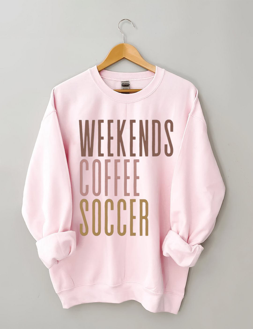 Weekends Coffee Soccer Game Day Sweatshirt