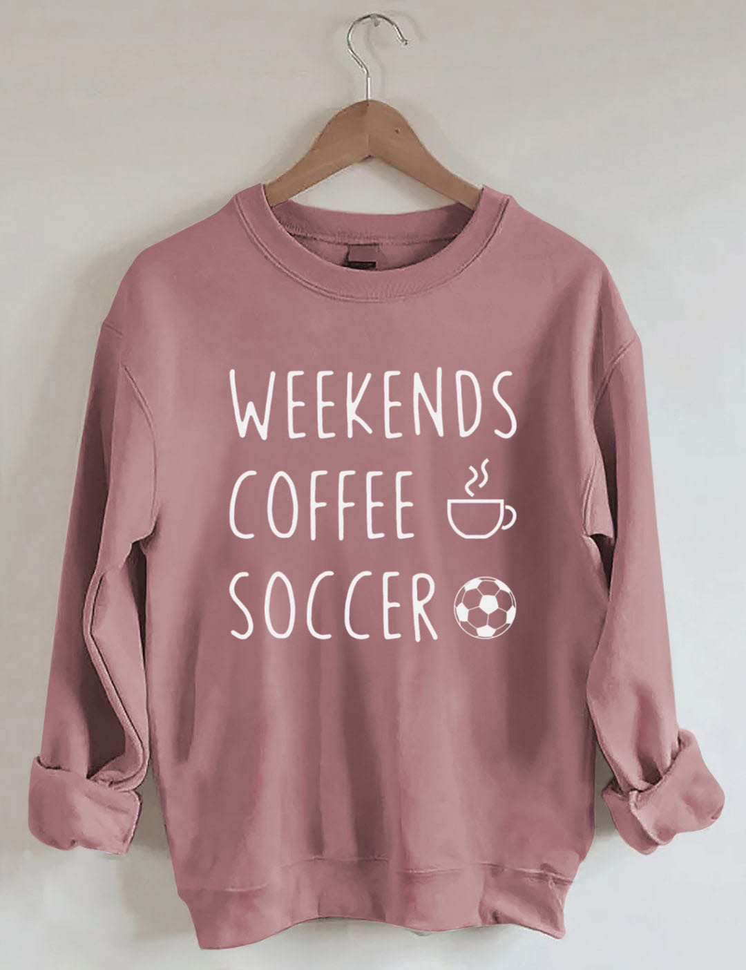 Weekend Coffee Soccer Game Day Sweatshirt