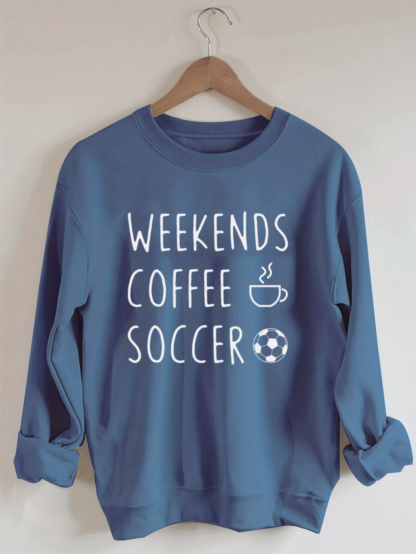 Weekend Coffee Soccer Game Day Sweatshirt
