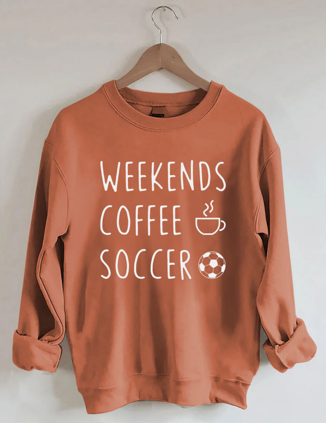 Weekend Coffee Soccer Game Day Sweatshirt