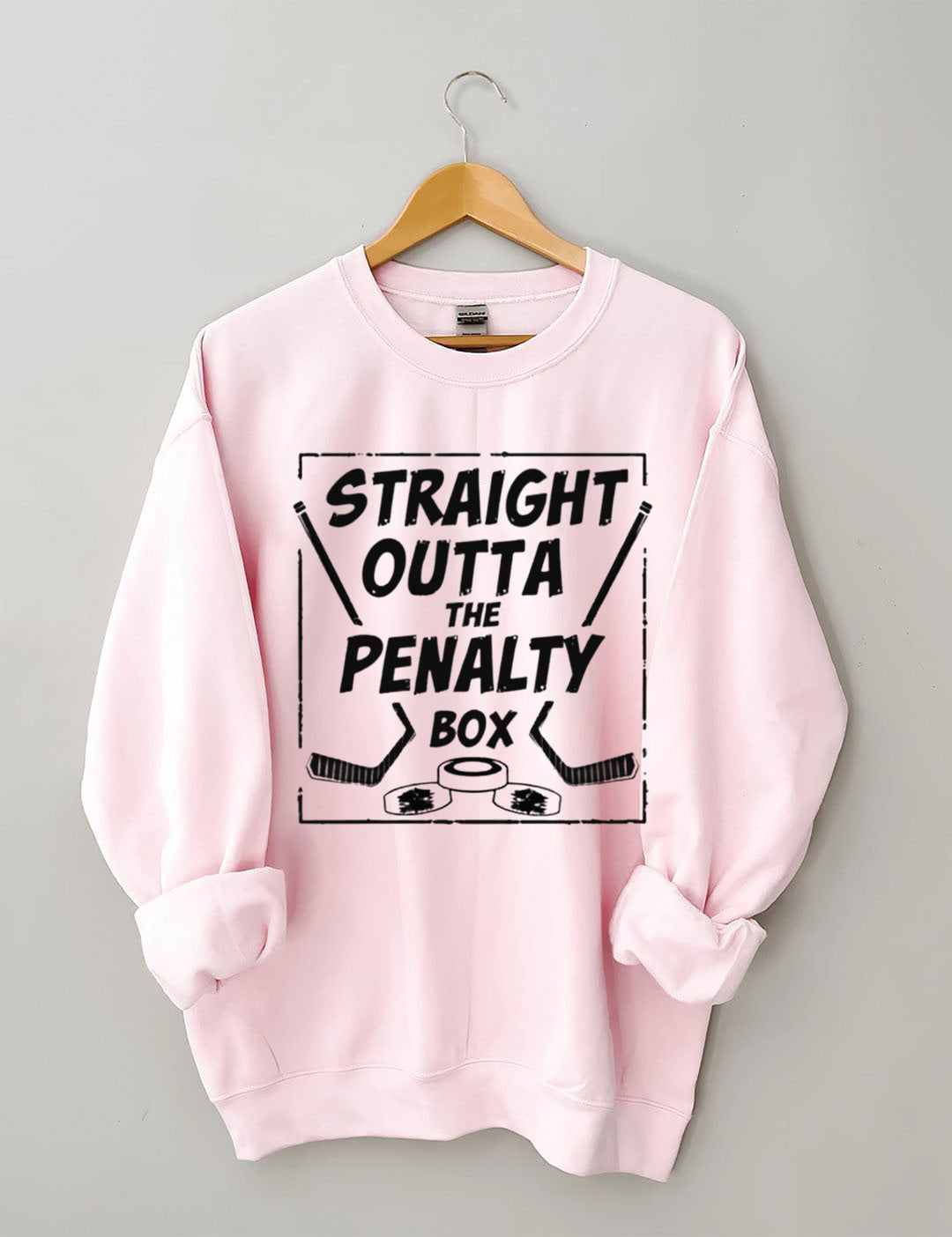 Straight Outta The Penalty Box,Hockey Sweatshirt
