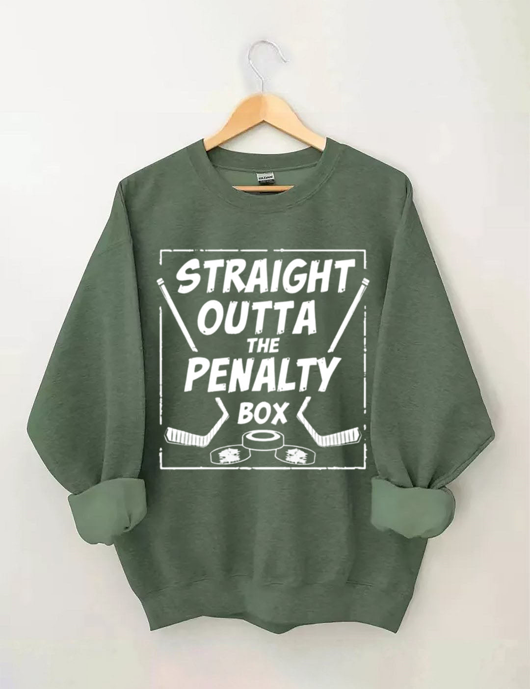 Straight Outta The Penalty Box,Hockey Sweatshirt