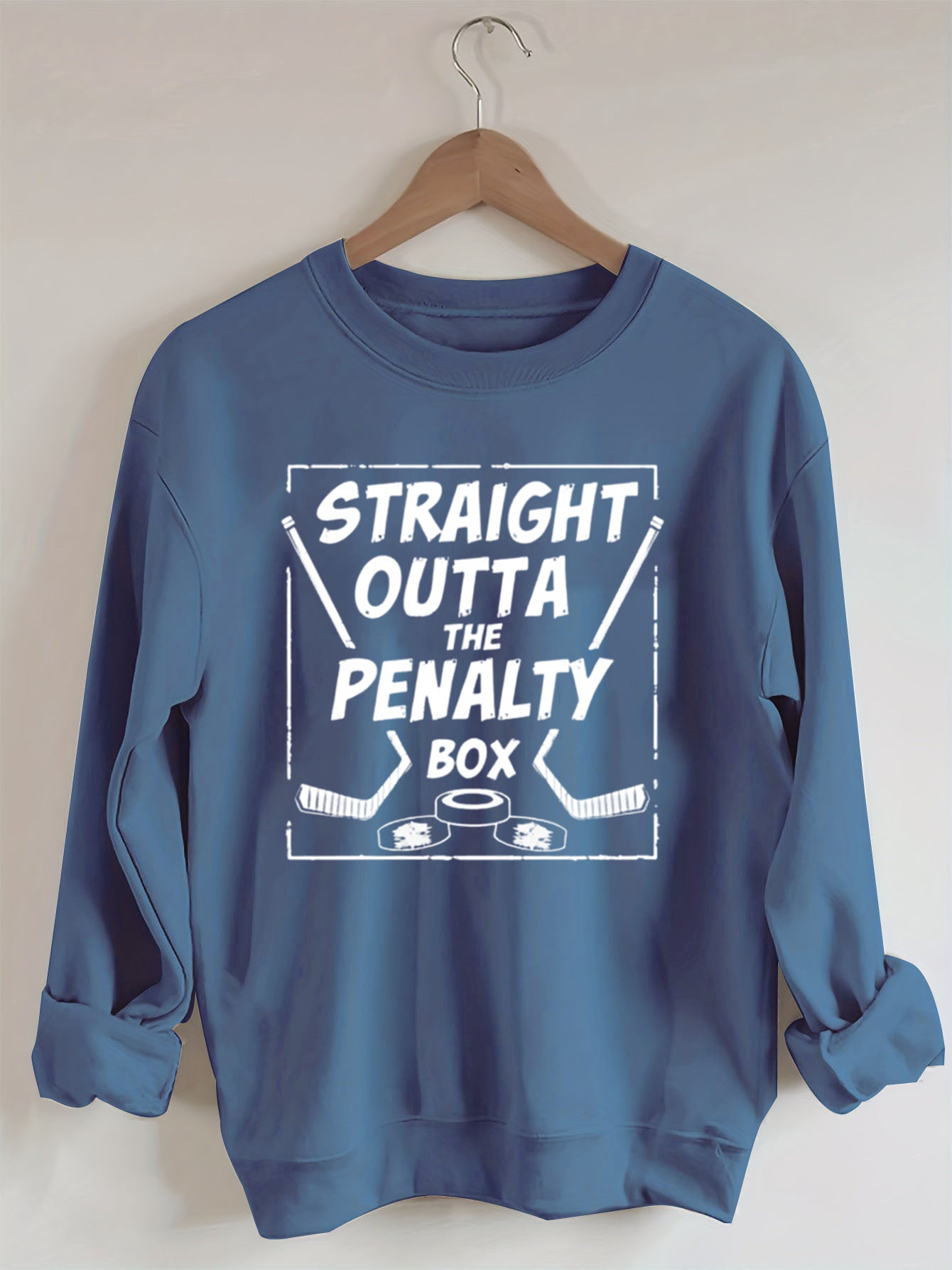 Straight Outta The Penalty Box,Hockey Sweatshirt