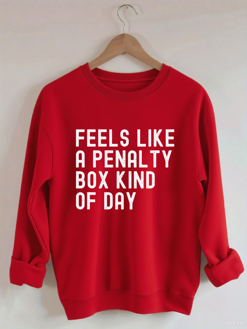 Feels Like a Penalty Box Kind of Day£¬Hockey Sweatshirt