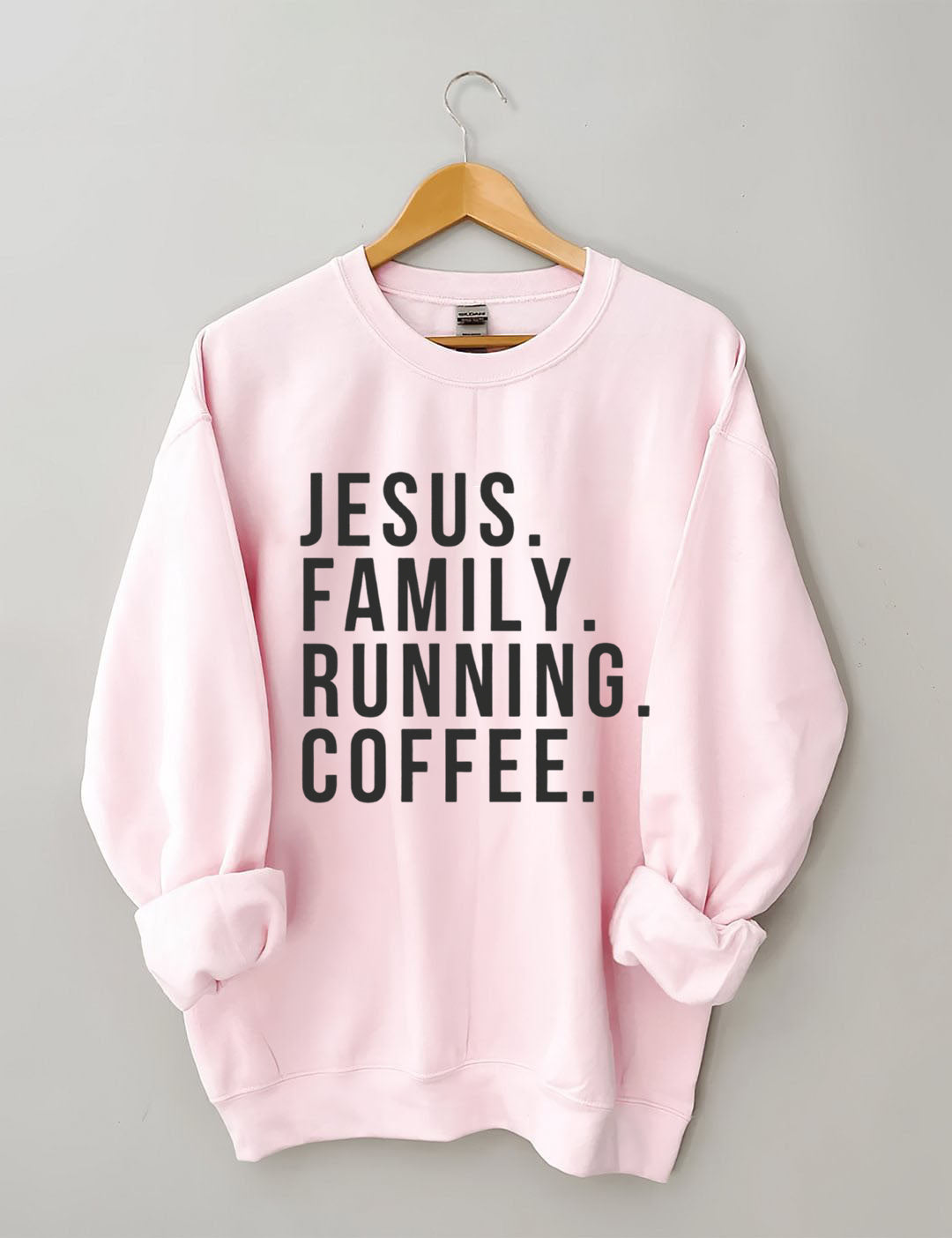 Jesus • Running • Faith • Motivation Sweatshirt