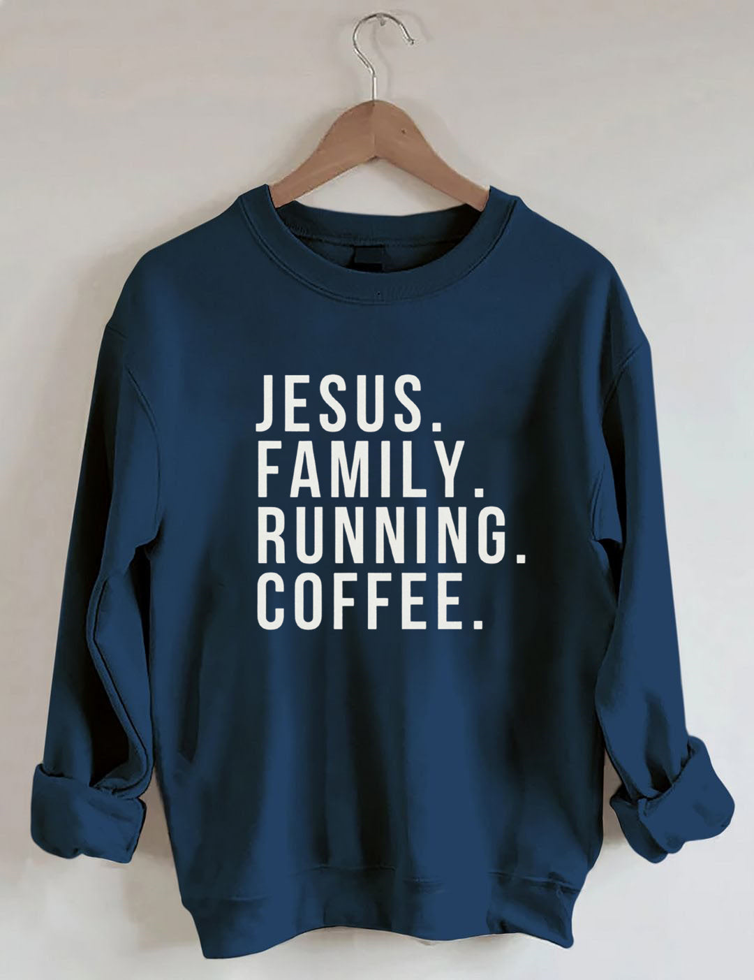 Jesus • Running • Faith • Motivation Sweatshirt