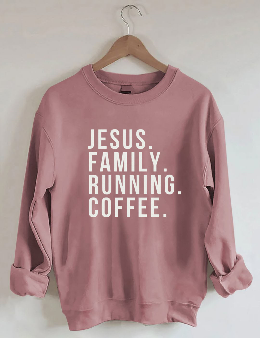Jesus • Running • Faith • Motivation Sweatshirt