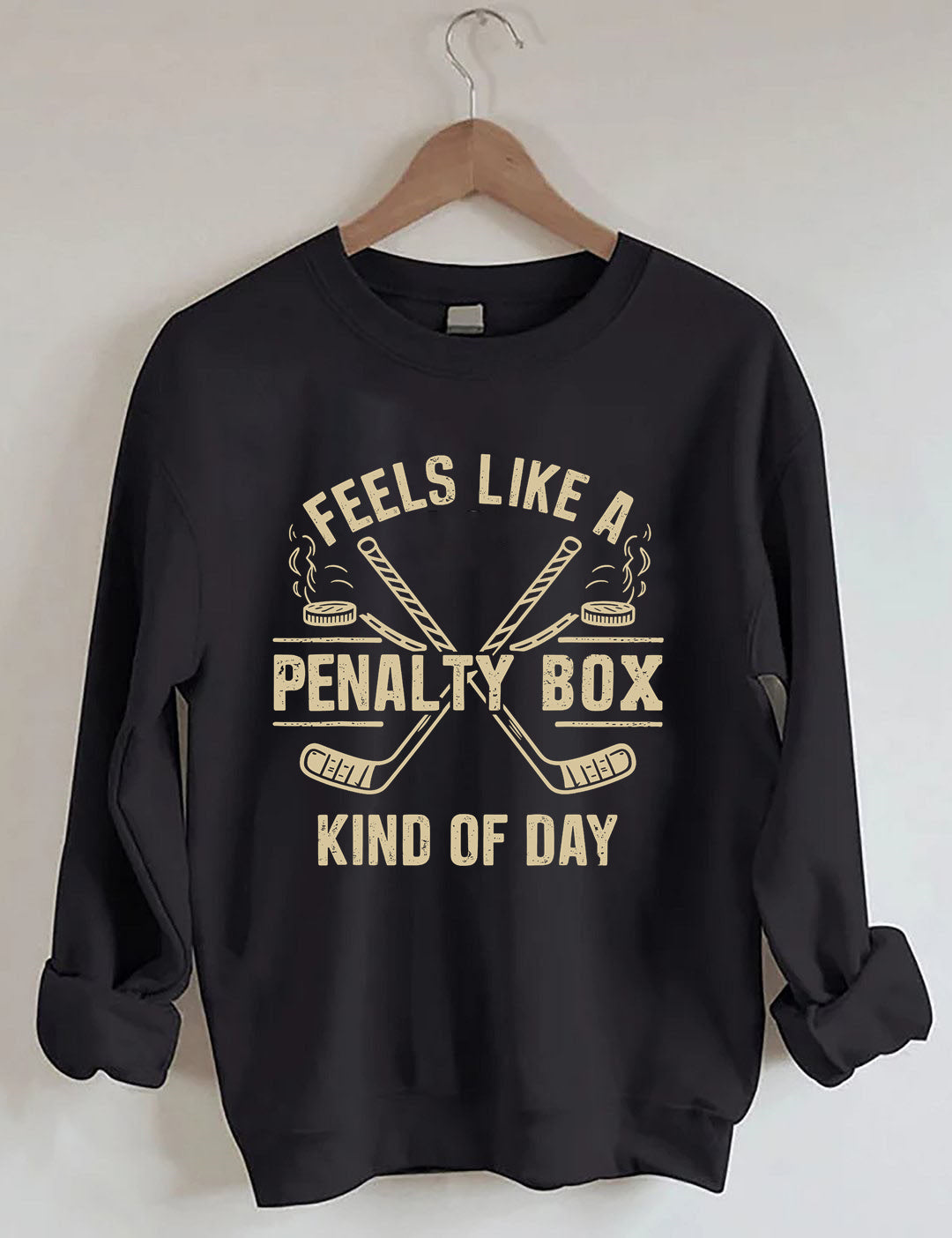 Hockey Penalty Box Sweatshirt.