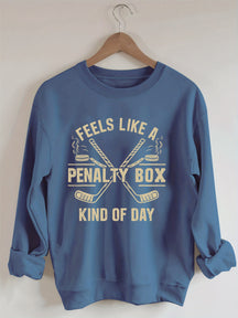 Hockey Penalty Box Sweatshirt.
