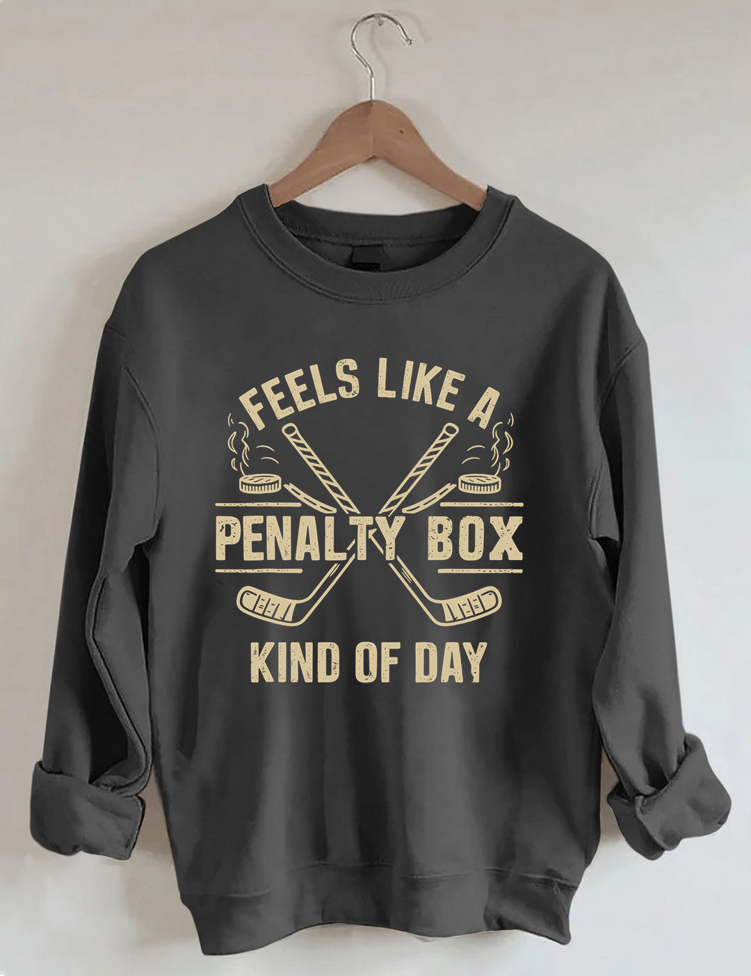 Hockey Penalty Box Sweatshirt.