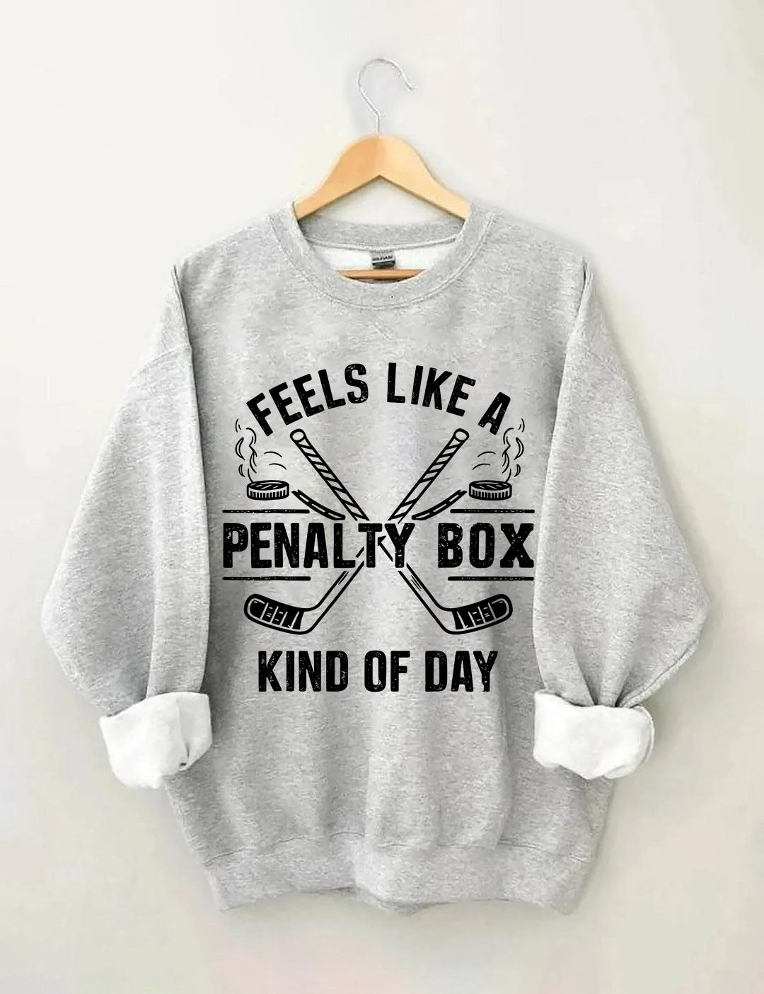 Hockey Penalty Box Sweatshirt.