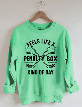 Hockey Penalty Box Sweatshirt.