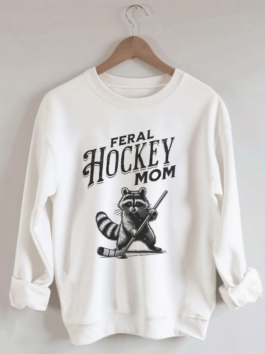 Feral Hockey Mom Sweatshirt
