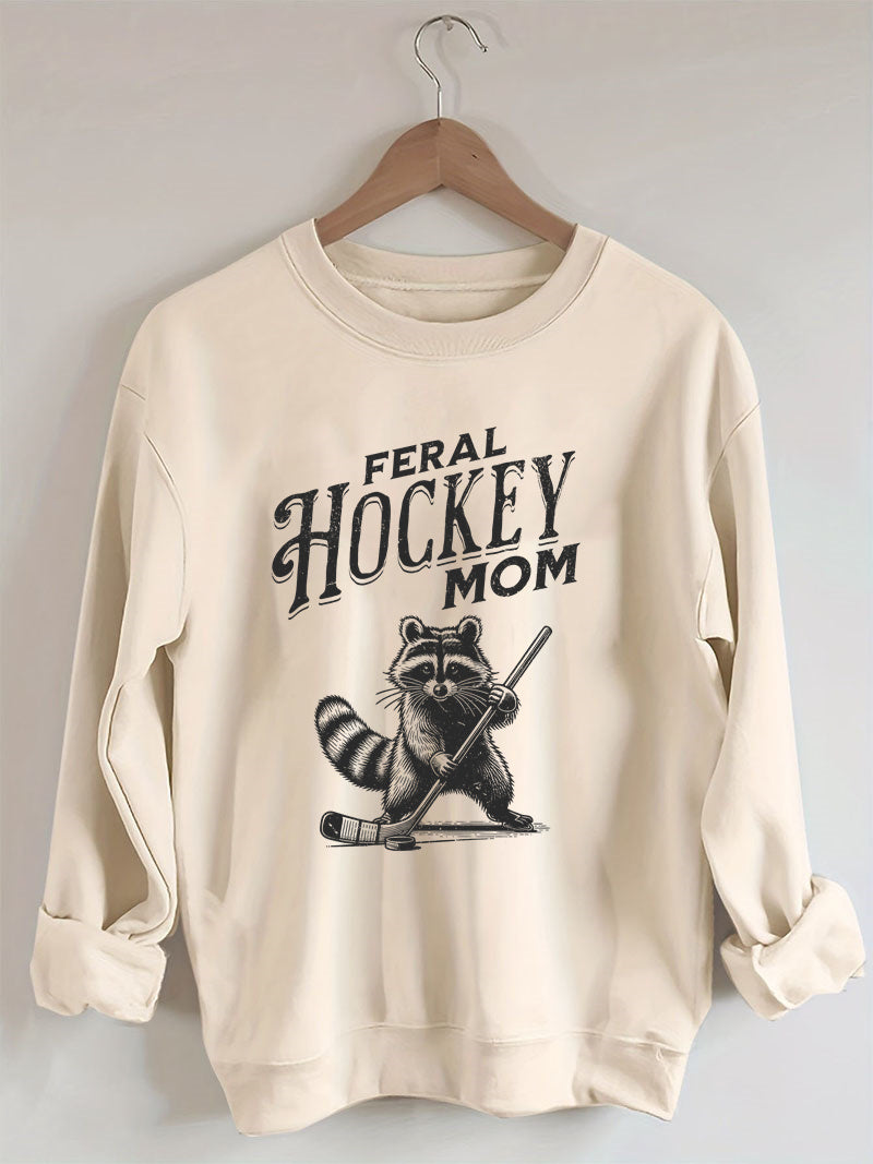 Feral Hockey Mom Sweatshirt