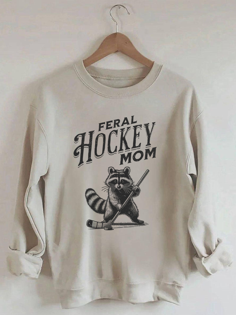 Feral Hockey Mom Sweatshirt